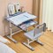 Adjustable Kids Study Desk and Chair Set with Lamp and Tilt Desktop for Study Room